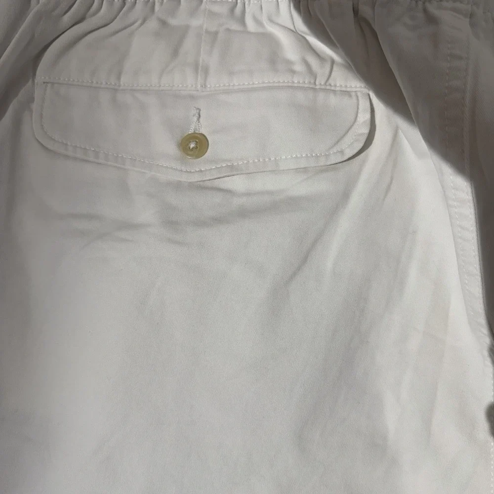 Polo Ralph Lauren Men's Prepster Shorts White Stretch Classic Fit, Chino 3XB NWT